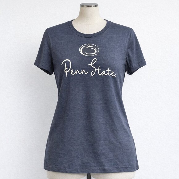 concepts Tops - Penn State Graphic Tee Sleep Shirt Navy Womens M